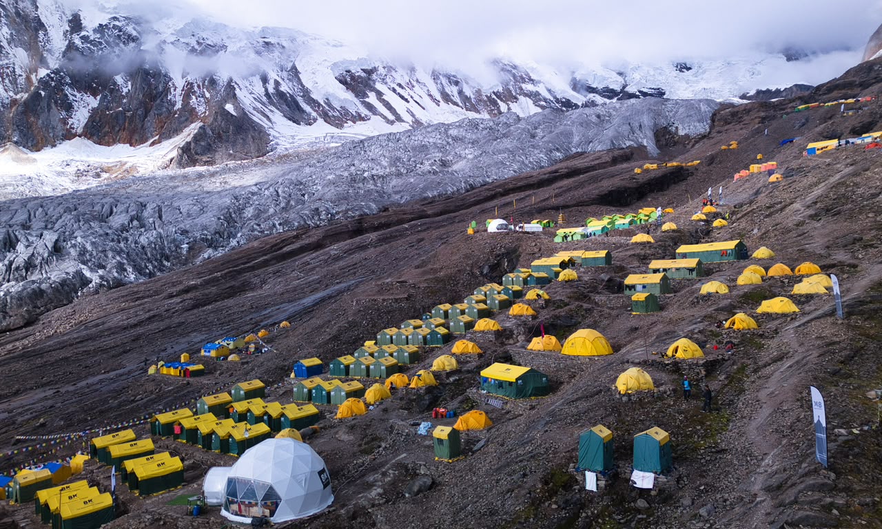With over 300 foreign clients, preparations in full swing for autumn expeditions on Mt. Manaslu